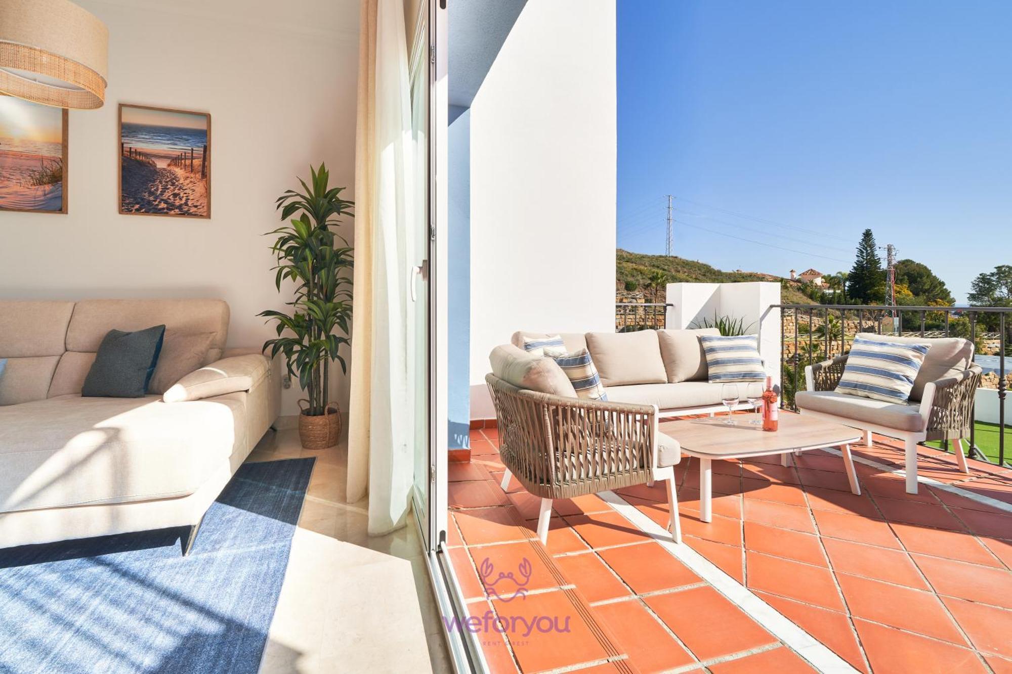 Weforyou Modern Seaview 2bedrooms Paraiso Pueblo *