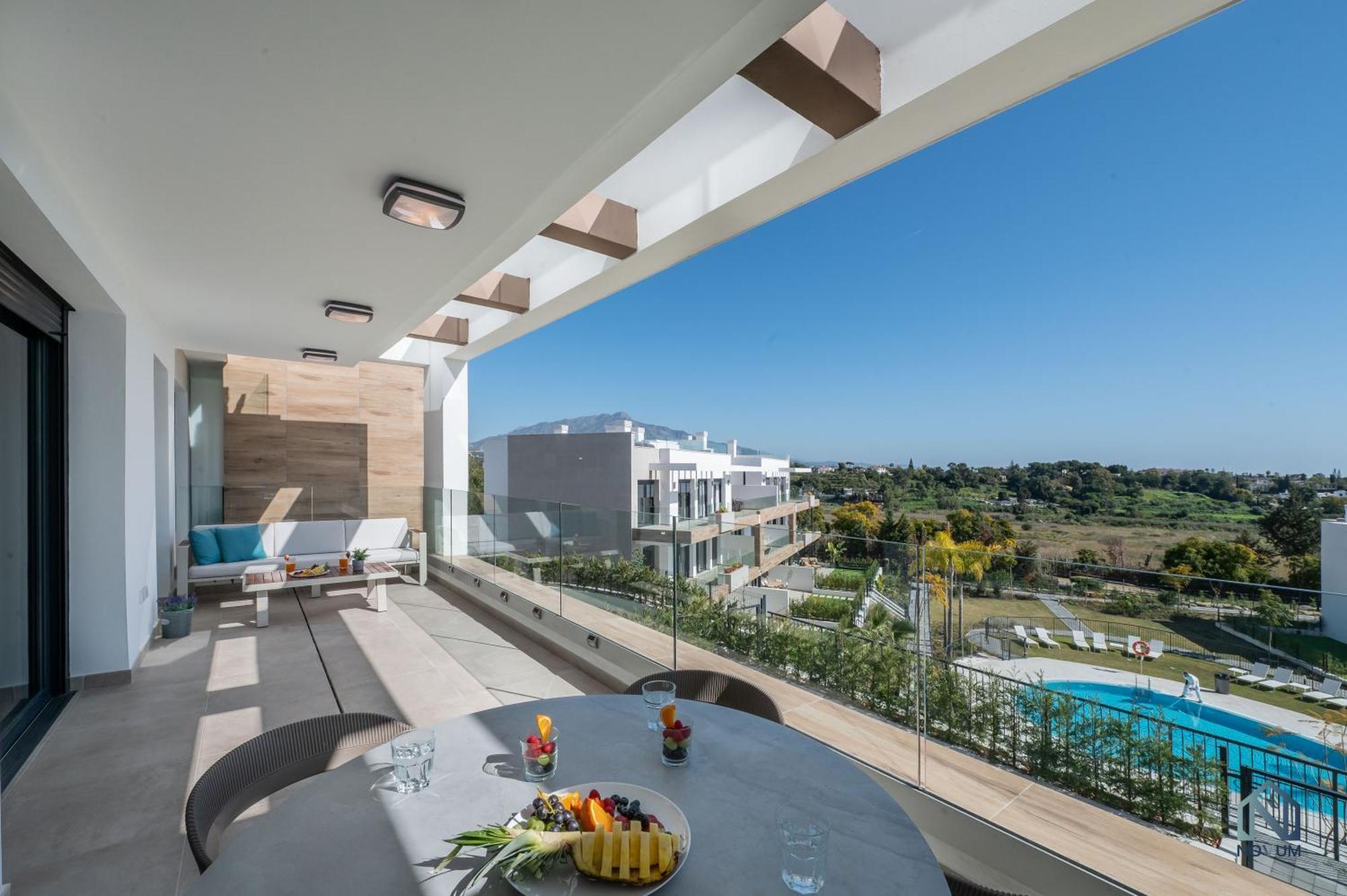 Apartment Newly Built 2 Bdrm Modern Oasis W Gym & Pool