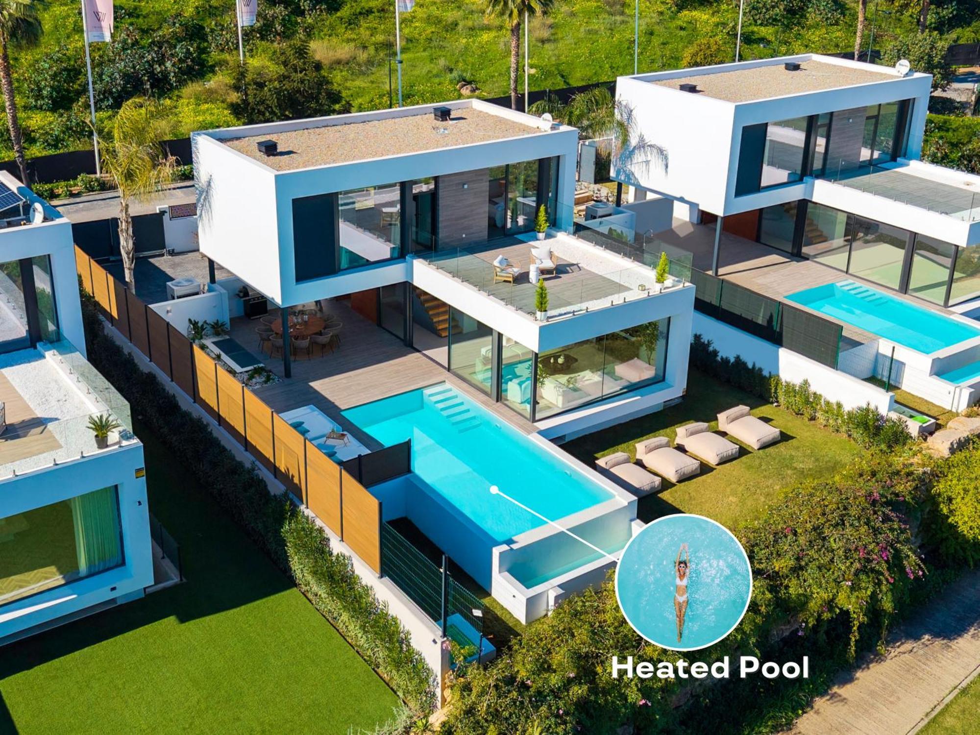Vacation Marbella I Chic, Cutting-edge Amenities, Private Heated Infinity Pool, Golf Front Location, Cinema *