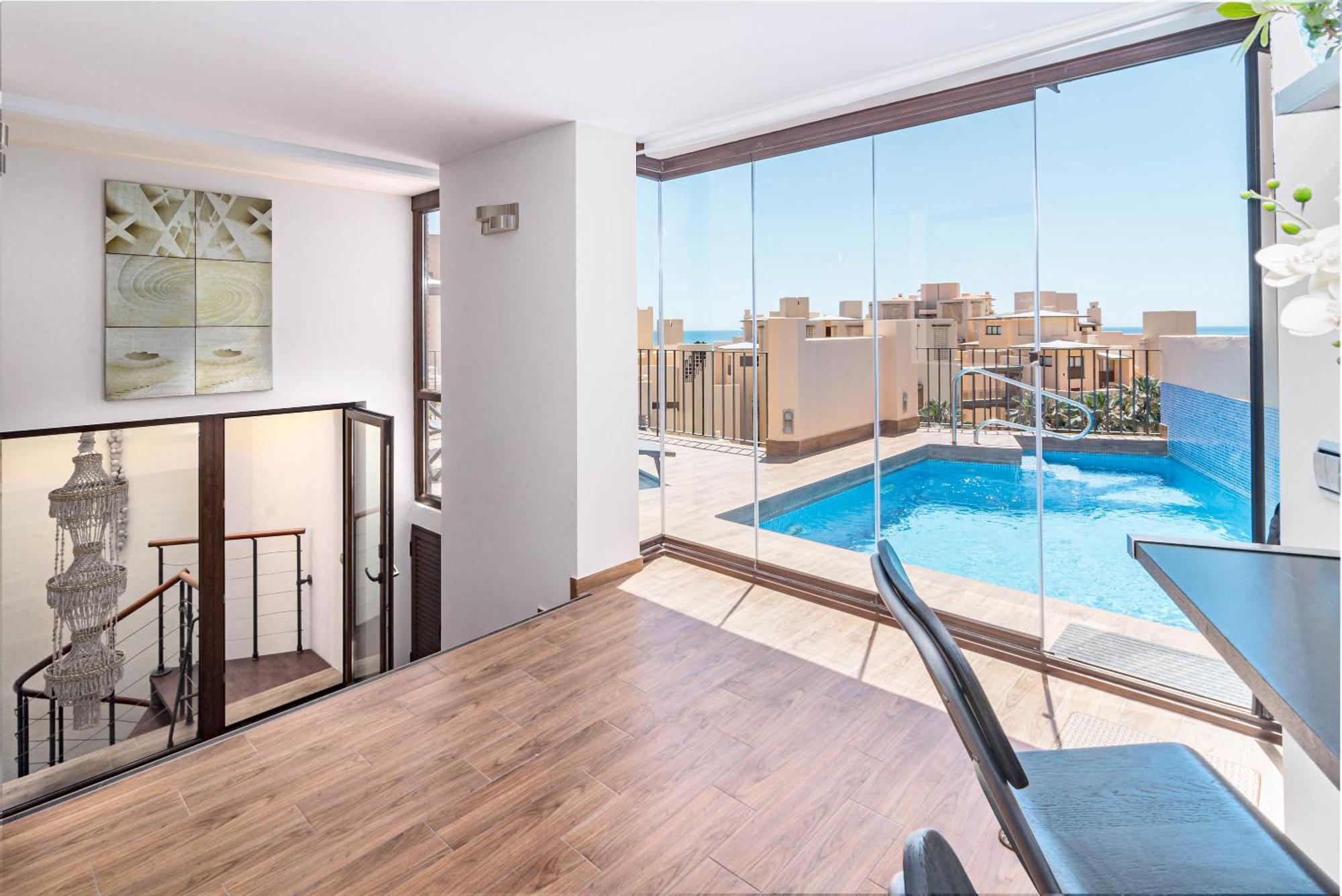 Bp7c.2a Beachfront Penthouse With Private Pool * Estepona