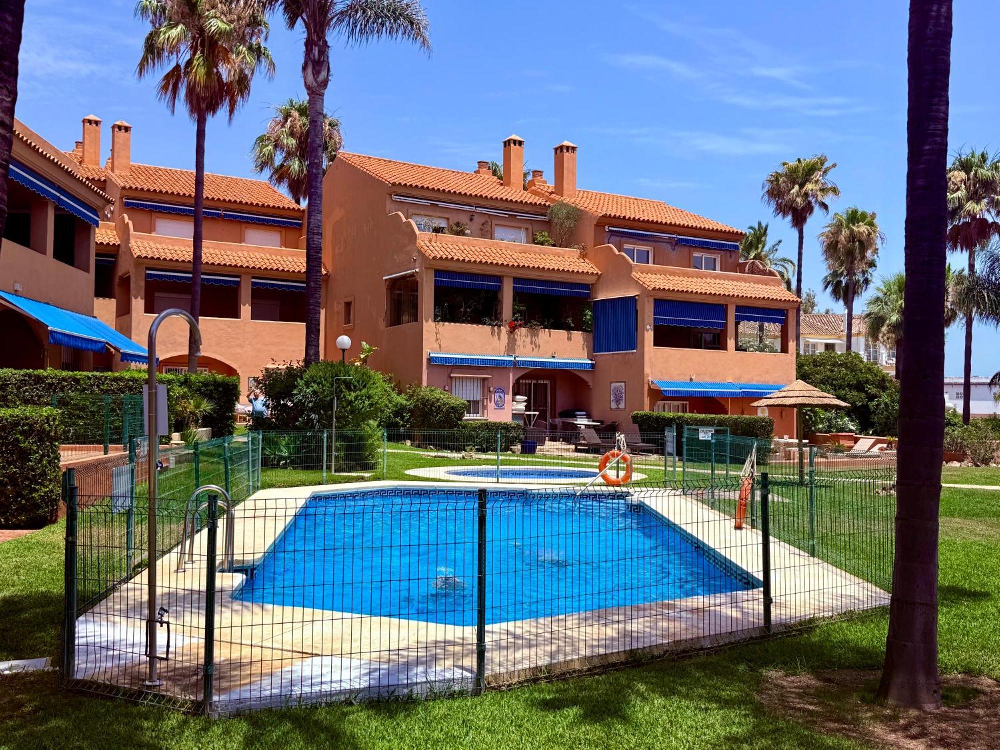 No1 - Beachfront Estepona, Close To Port, 2 Bedroom, 2 Bathroom, Sleeps 5 Estepona