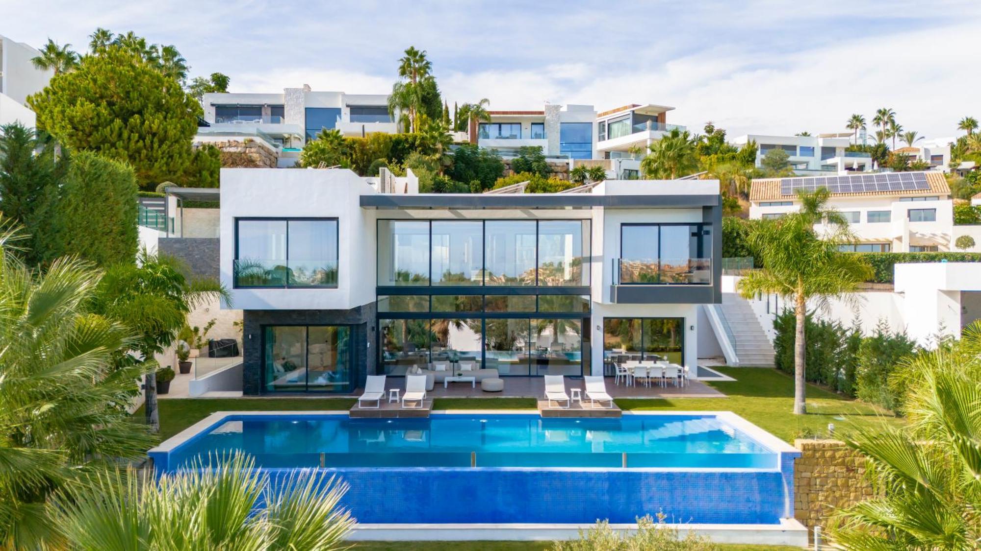 Villa Michaela Moderna De Super Lujo Con Piscina Y Vistas *