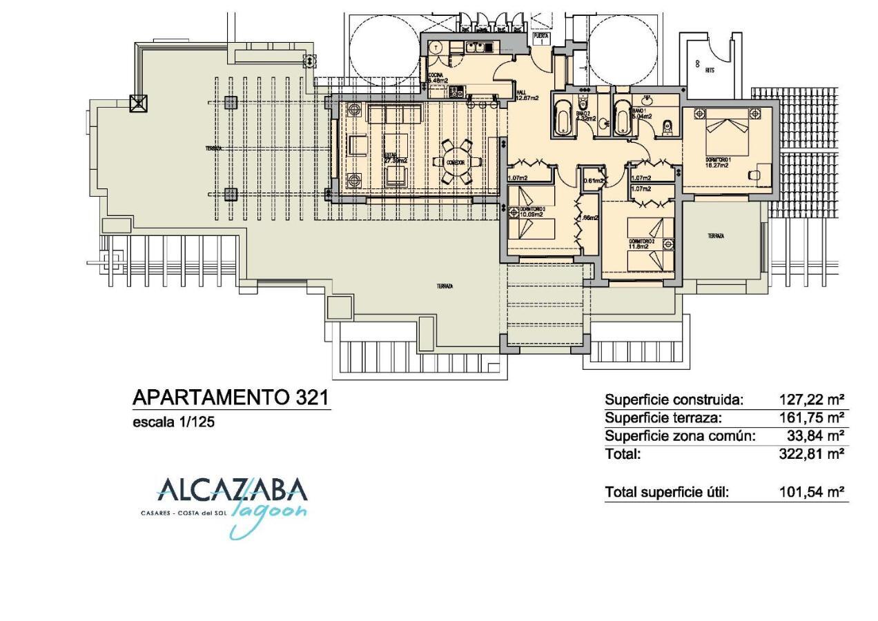 Al-321 Penthouse 3 Bedrooms Alcazaba Lagoon Apartment Estepona