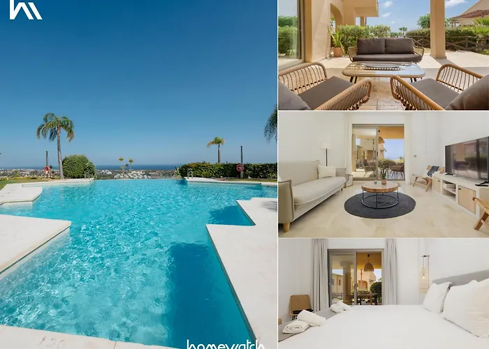 Modern And Luxurious Holiday Home With Sea Views In Benahavis