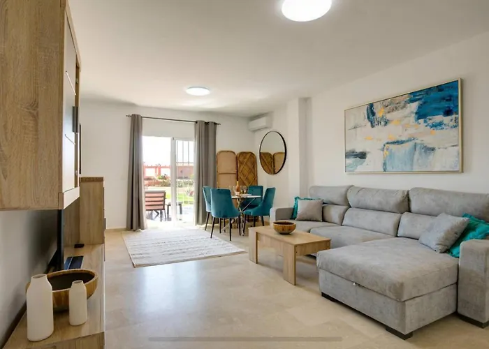 No1 - Beachfront Estepona, Close To Port, 2 Bedroom, 2 Bathroom, Sleeps 5
