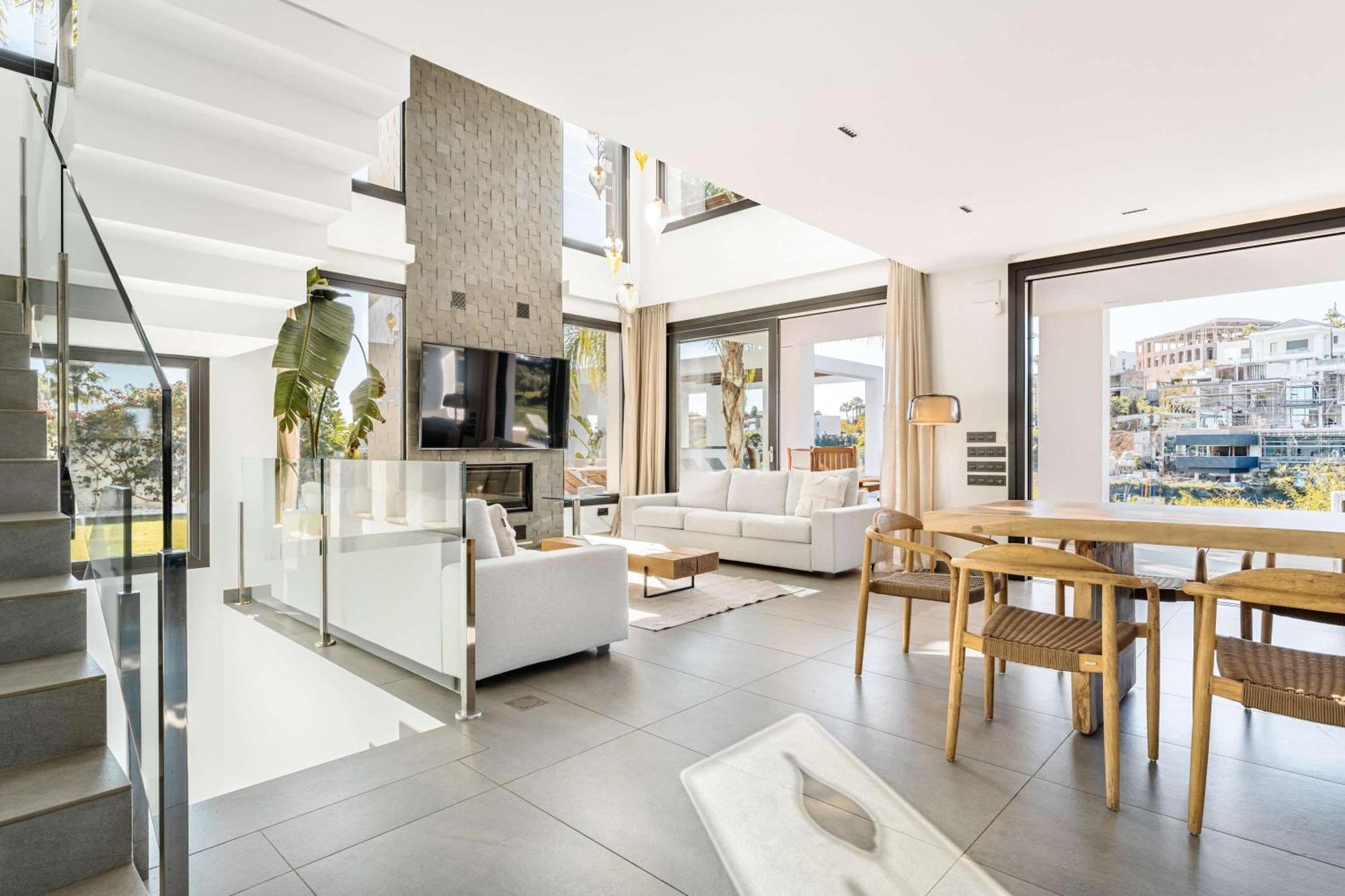 Villa Paraiso W Parking Gym Pool Lounge Cinema Estepona