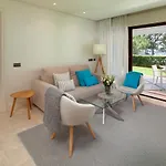 Frontline Beach Ground Floor Apartment With Private Garden, Doncella Beach.
