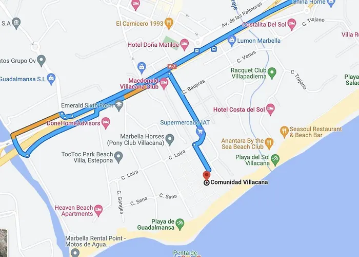 Villa Pedro, Beach House Zwischen Marbella Und Estepona