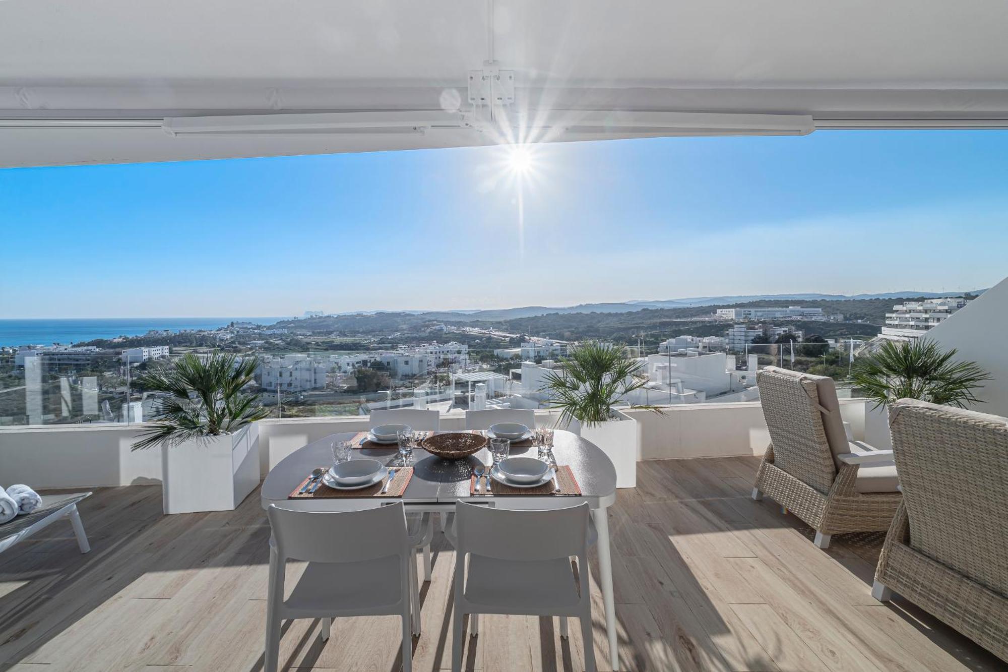 One80 Residences New Corner With Amazing Sea View To Gibraltar & Africa *