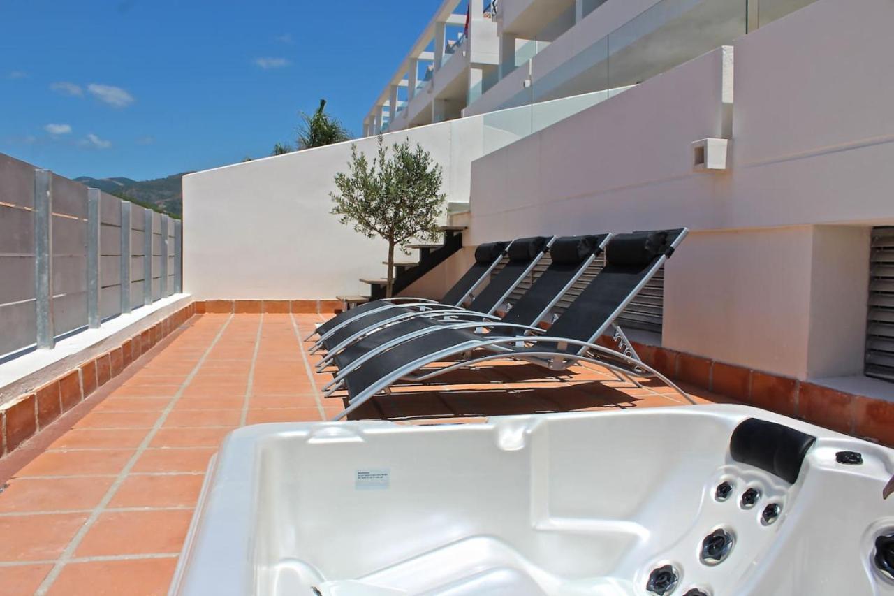 Modern With View To Gibraltar, Large Terrace And Jacuzzi